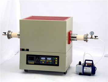 PID Control 1400C High Temperature Tube Furnace Nitrogen Gas New Material Testing Oven